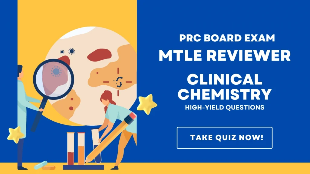 MTLE Reviewer - Clinical Chemistry