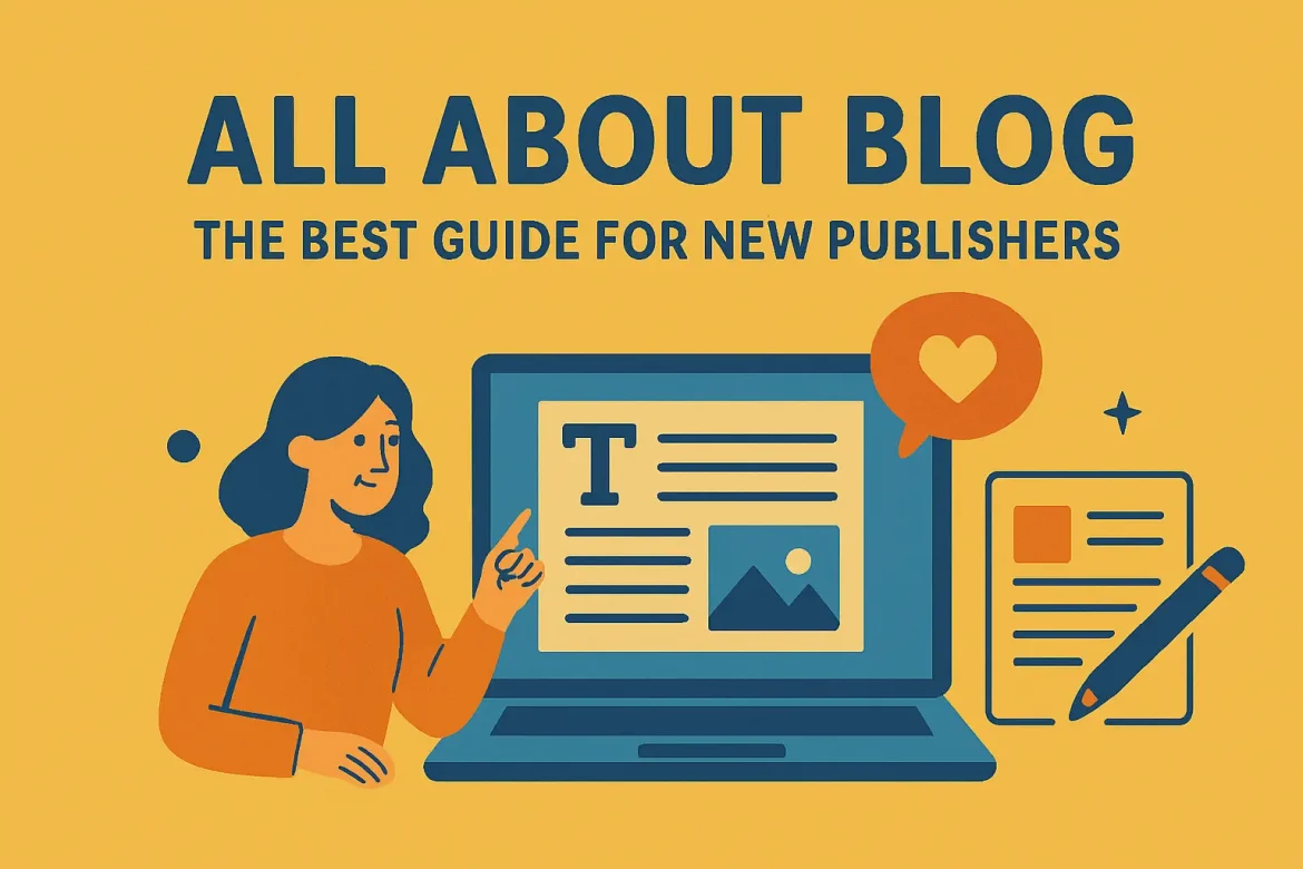 All About Blog – The Best Guide For New Publishers The Best Guide For New Publishers